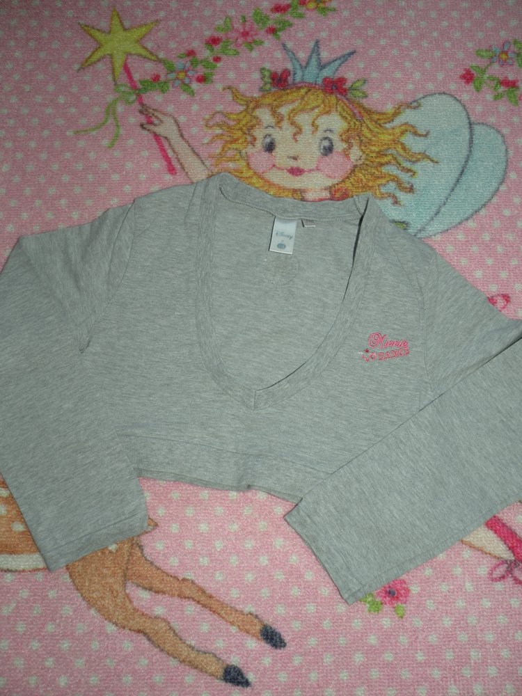 Mädchen Bolero Weste übers Langarmshirt Longsleeve T-Shirt C&A Disney Gr. 116 Minnie Mouse Maus