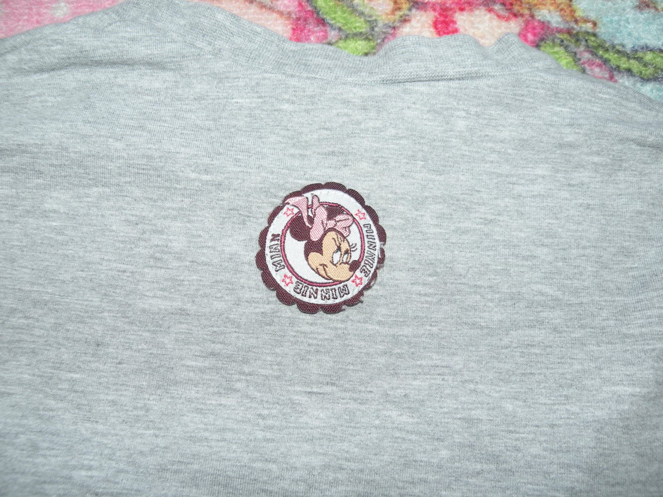 Mädchen Bolero Weste übers Langarmshirt Longsleeve T-Shirt C&A Disney Gr. 116 Minnie Mouse Maus