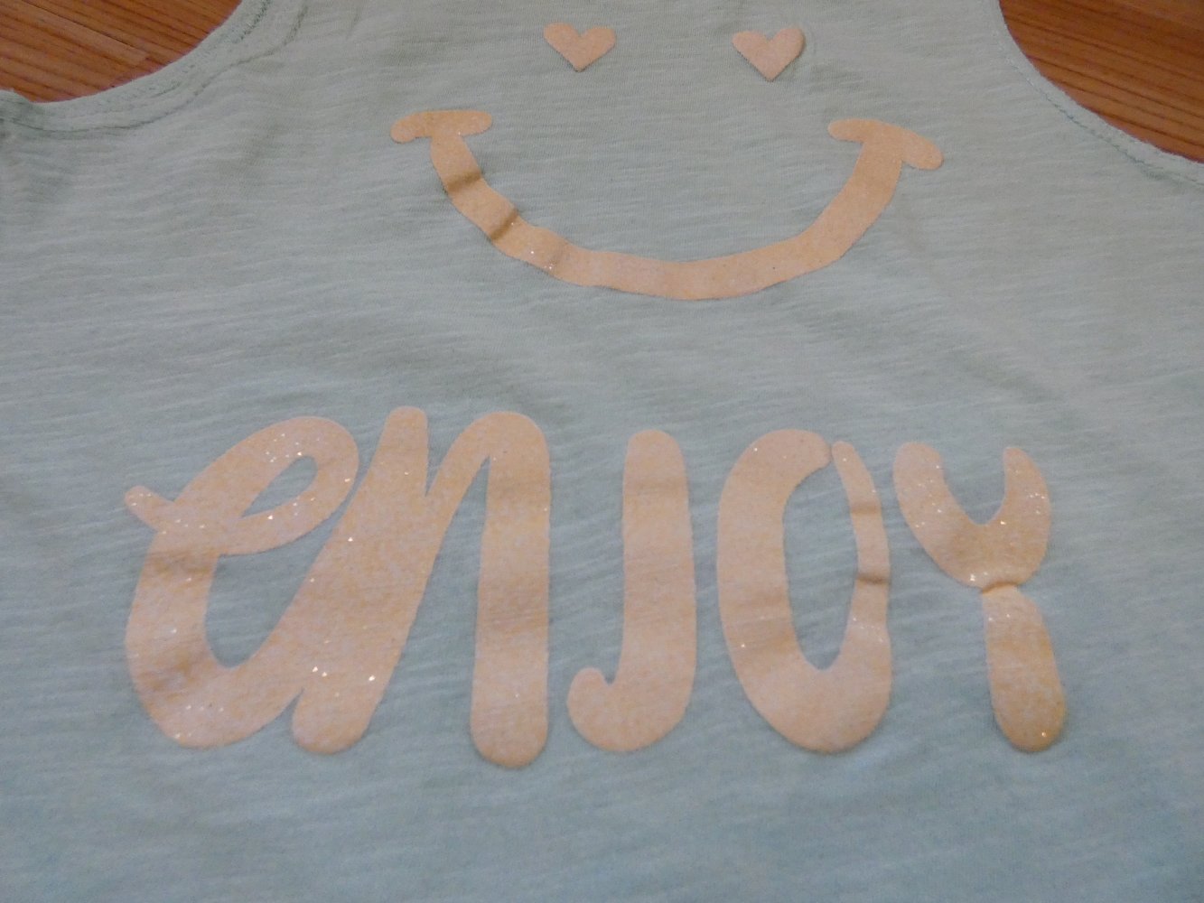 Mädchen Shirt Top Mintgrün Gr. 140