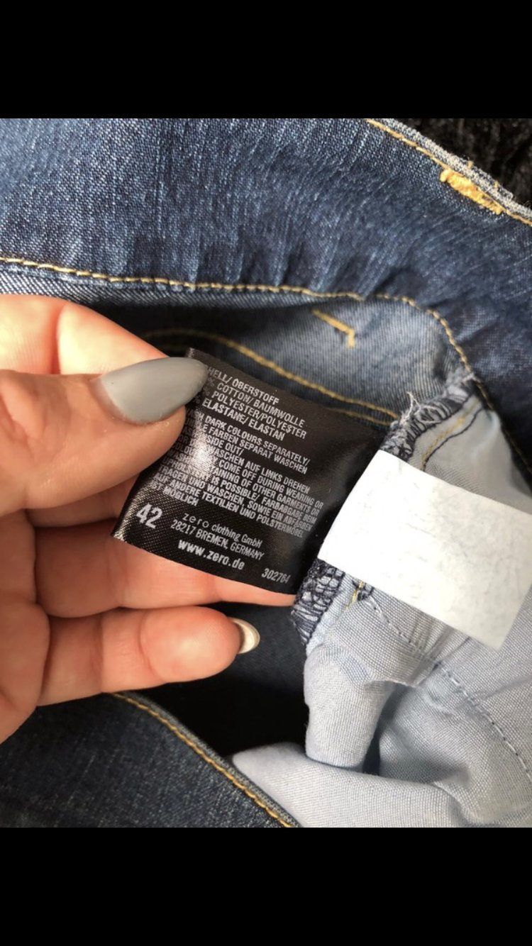 Jeans Shorts von Zero