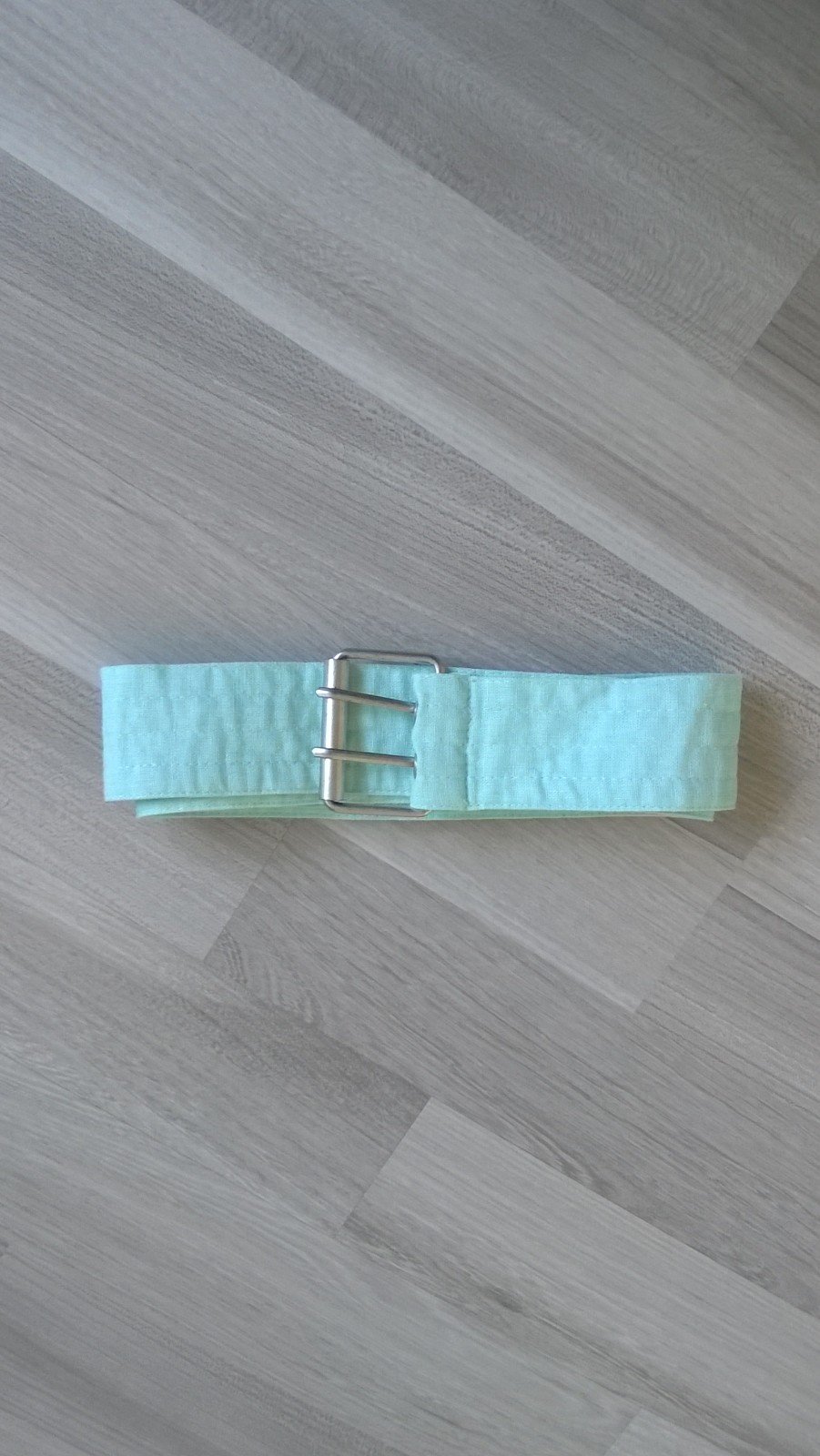 Gürtel Stoff Stoffgürtel mint 86 cm