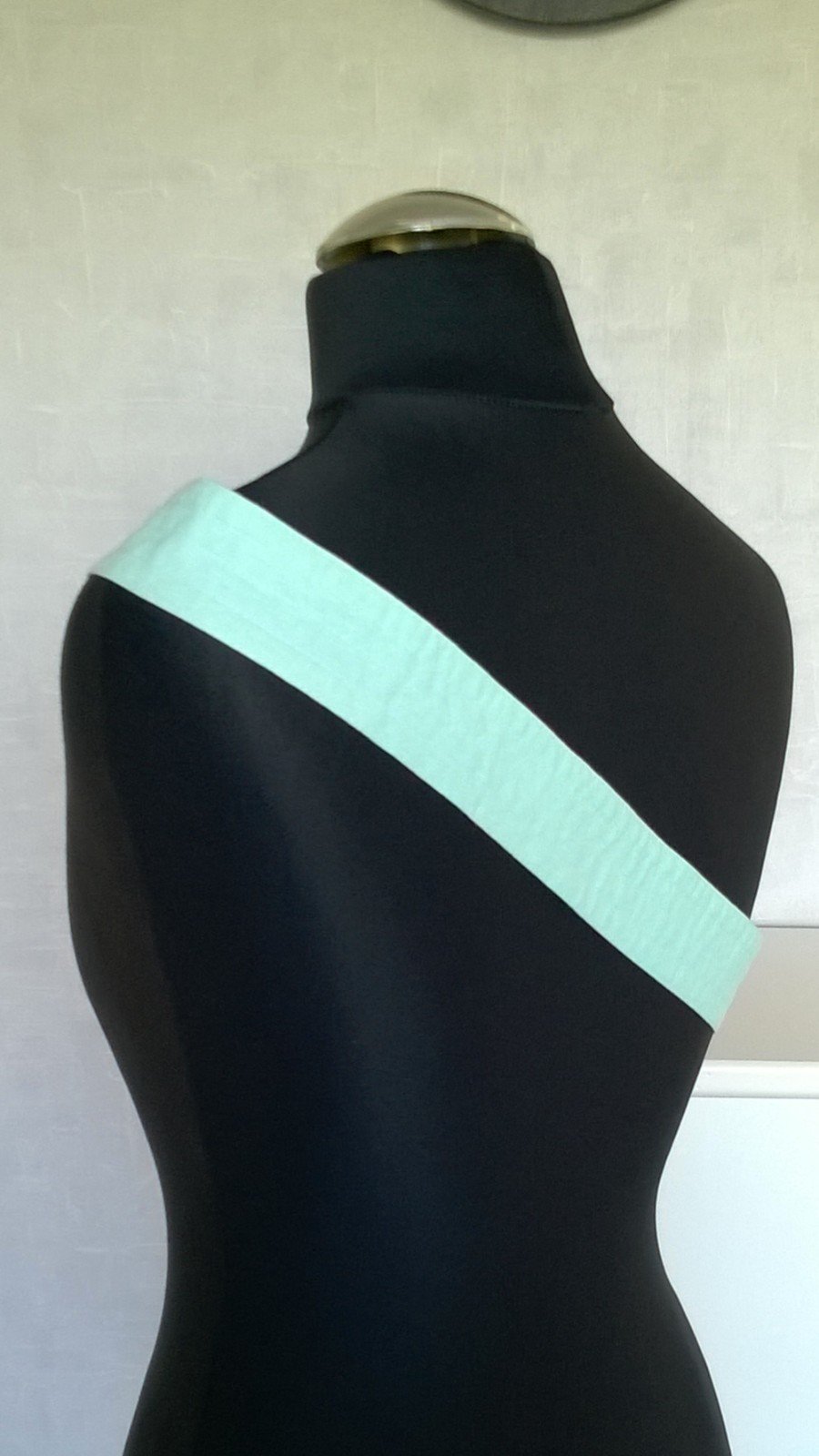 Gürtel Stoff Stoffgürtel mint 86 cm