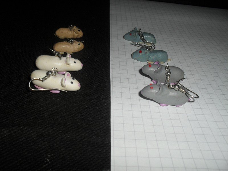 Hamster Ohrringe