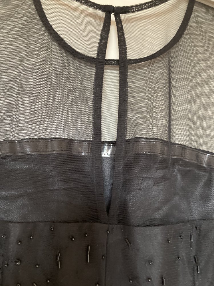Abendkleid, Größe 34, schwarz, ungetragen 