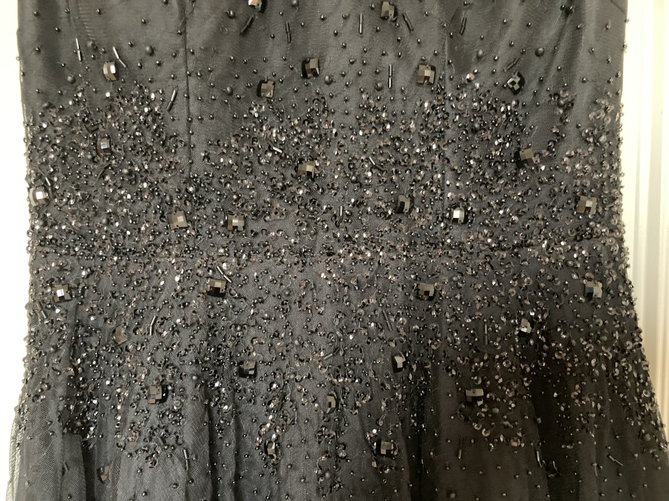 Abendkleid, Größe 34, schwarz, ungetragen 