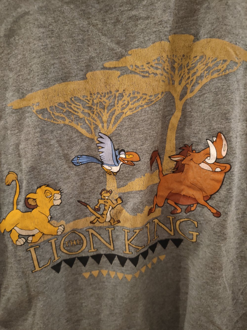 T-Shirt mit Motiv König der Löwen Disney 
