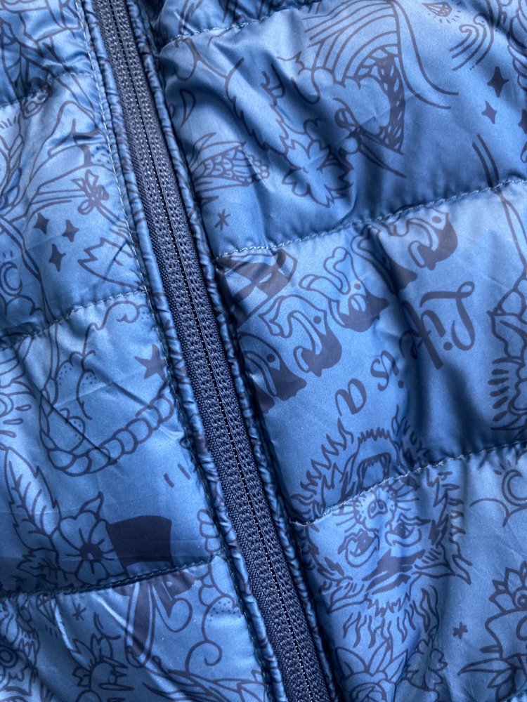 Blutsgeschwister Steppmantel blau Neu XS 34/36