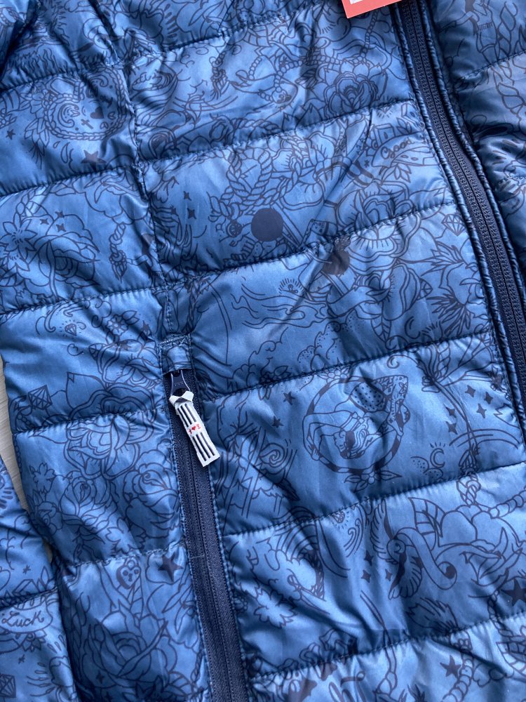Blutsgeschwister Steppmantel blau Neu XS 34/36