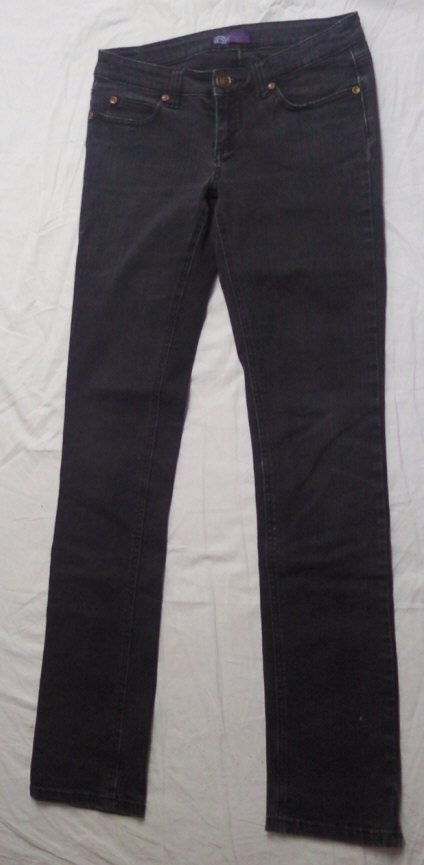 schwarze Damen Jeans, Marke: AJC, Gr. 72, Gr. S ?, ca. W29,