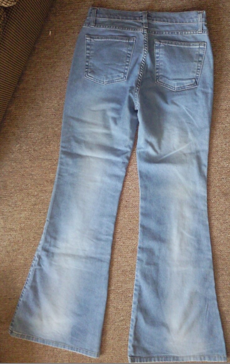 Blaue Damen Jeans, Marke: Kool, Gr.176, Gr.S?, ca. W28