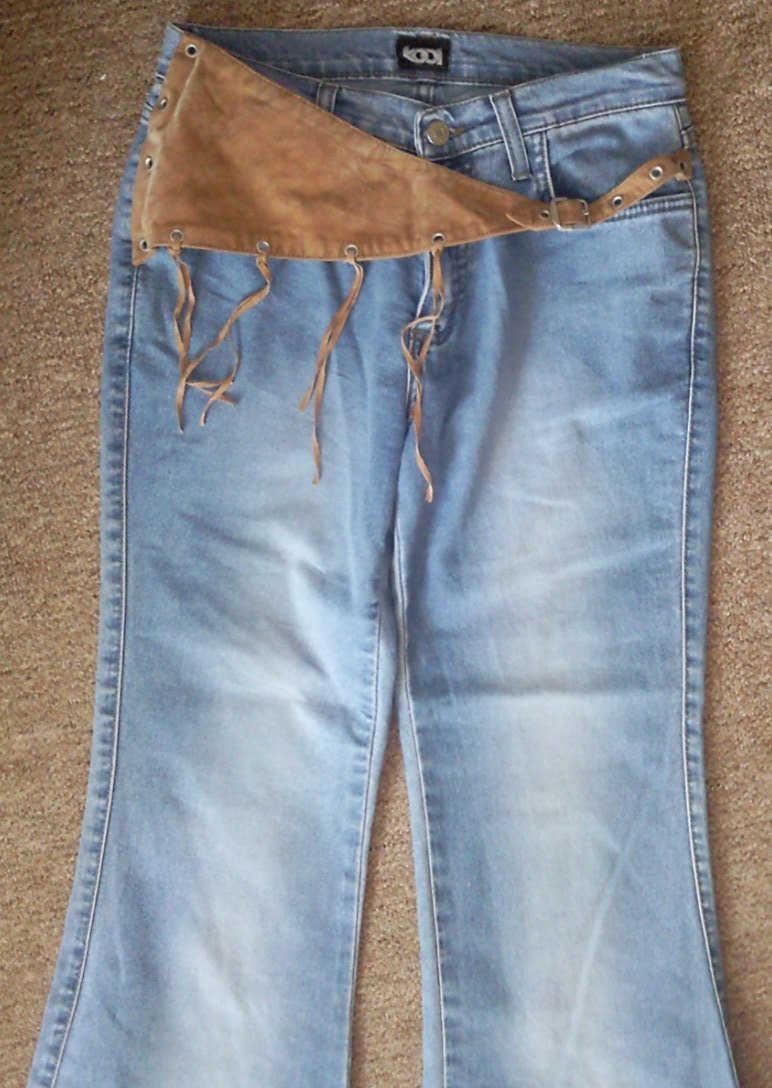 Blaue Damen Jeans, Marke: Kool, Gr.176, Gr.S?, ca. W28