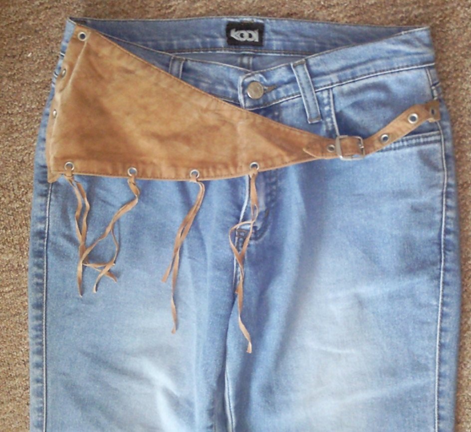 Blaue Damen Jeans, Marke: Kool, Gr.176, Gr.S?, ca. W28