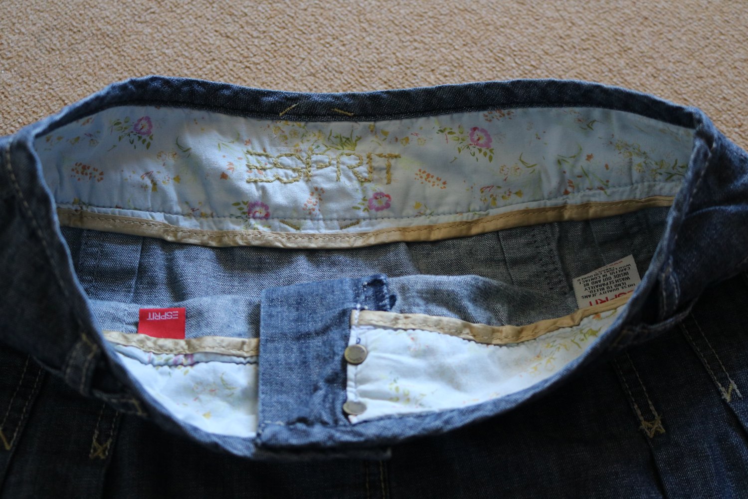 Esprit Jeans Rock Gr. 34 - super schön -