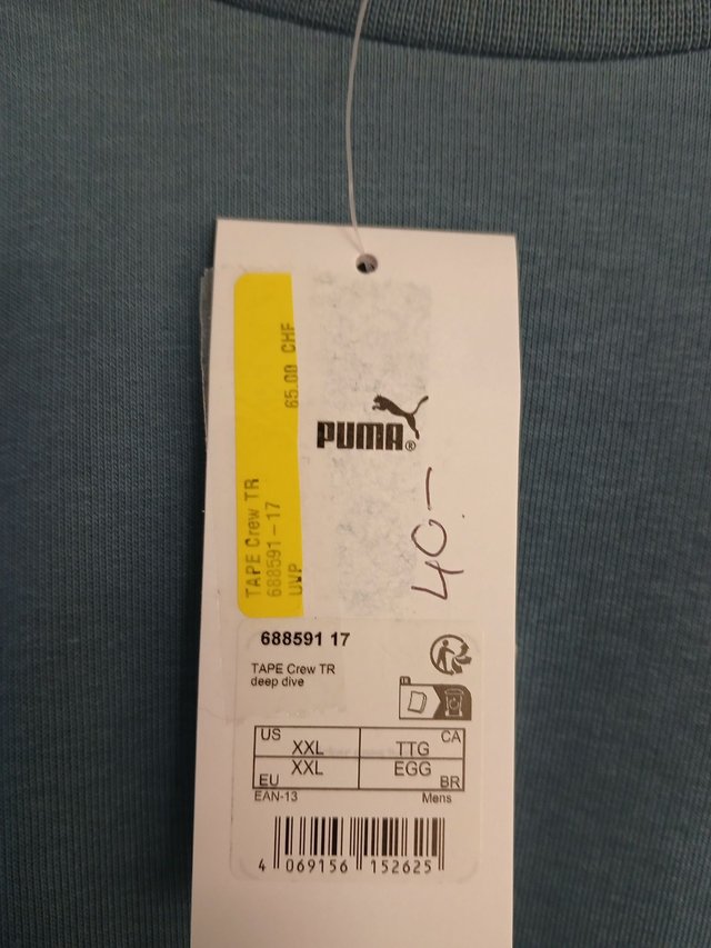 Original PUMA-Pullover Gr. XXL, neu und ungetragen