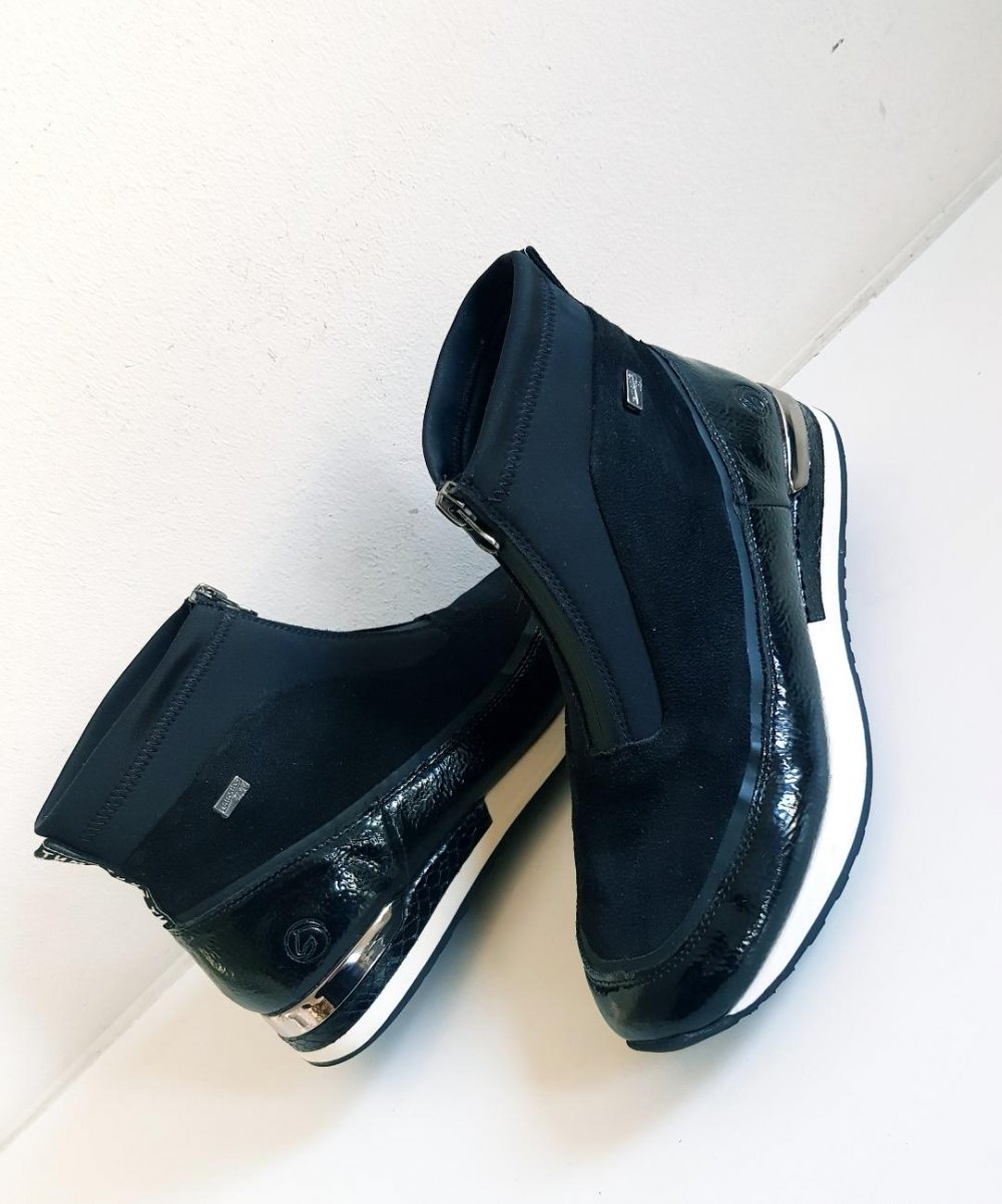 Stiefel Damen Fa. Remonte -TEX schwarz Winter Gr. 40 Top