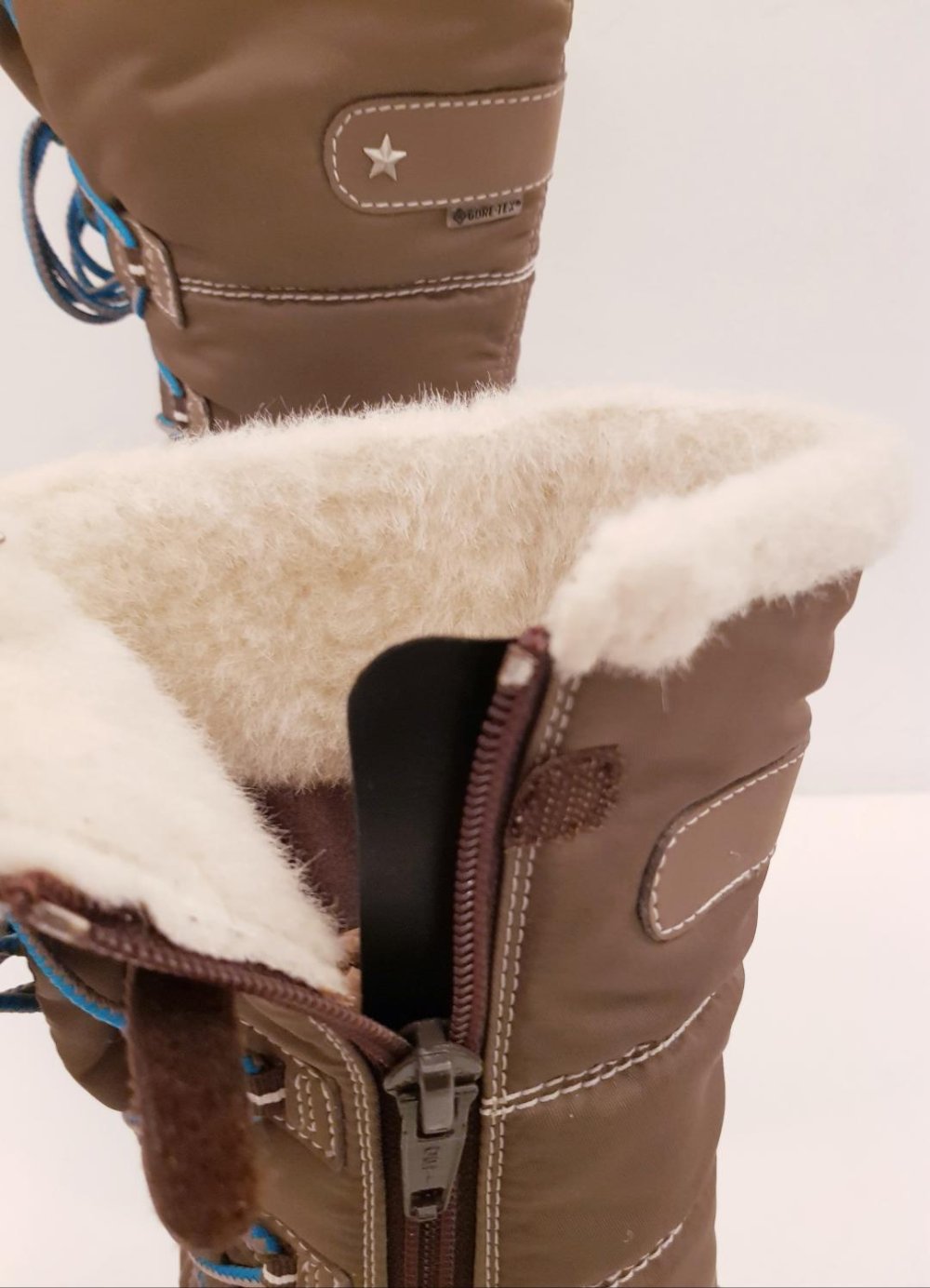 Superfit Damen warm ***gefütterte Gr.40 Gore-Tex Schneestiefel TOP