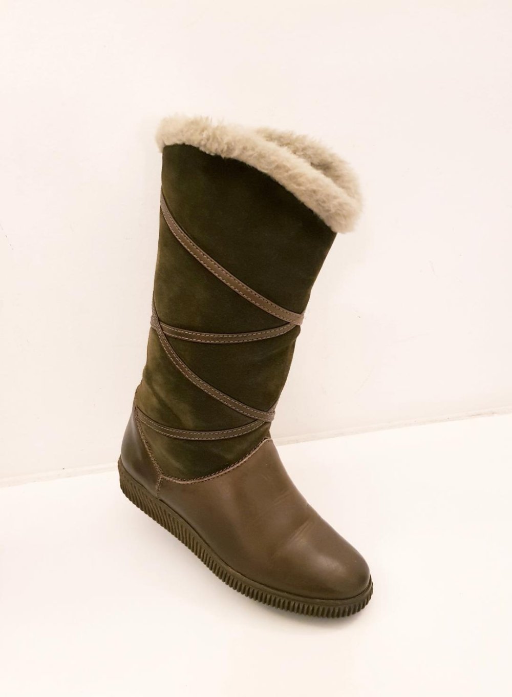 Winter Damenstiefel gefüttert Winter Boots Gr. 37 TOP