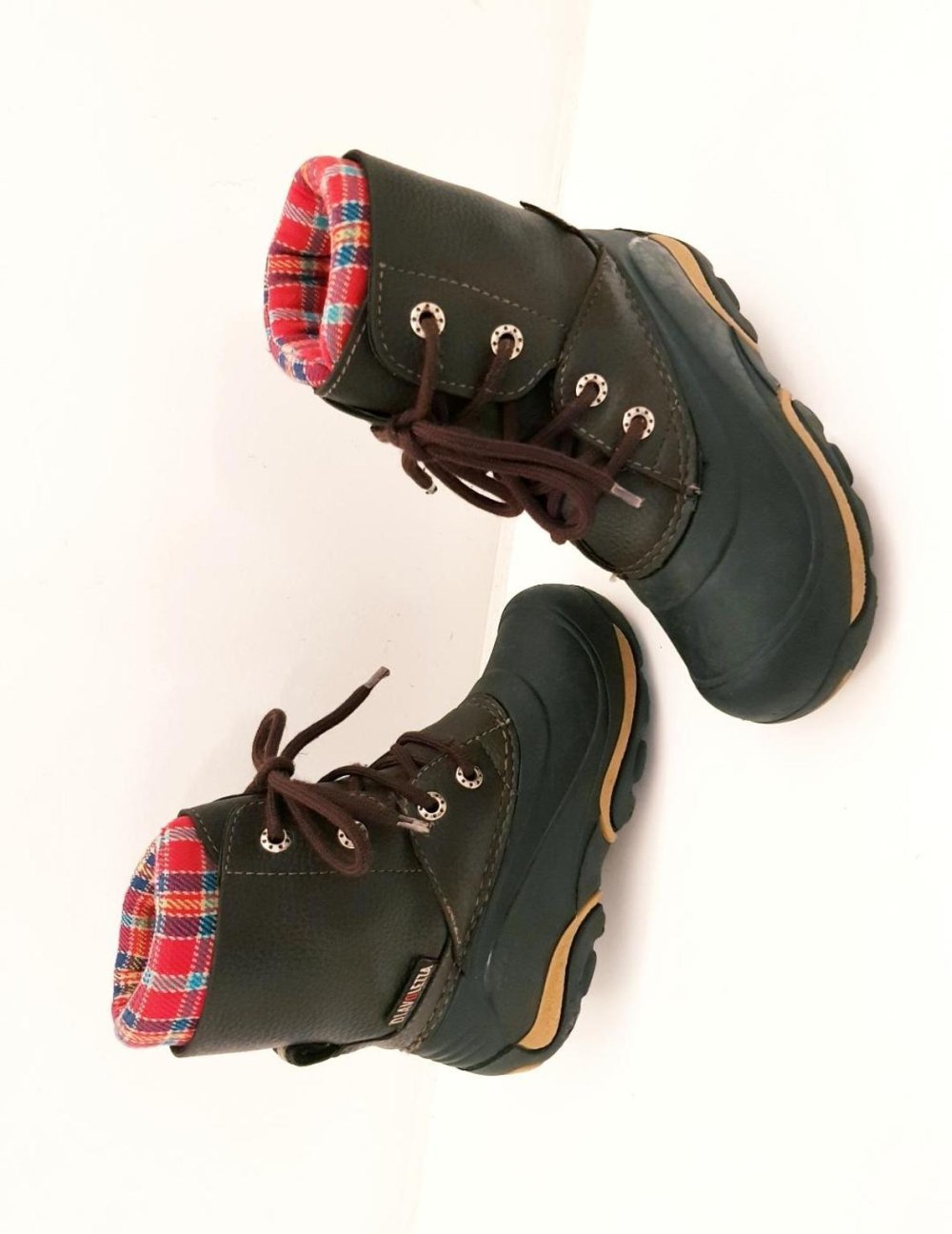 Kinderstiefel, Winterstiefel  i. Leder braun Gr. 29-30 guter Zustand