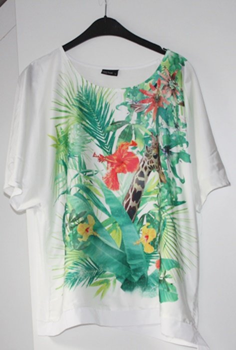 buntes T-Shirt von Laura Borelli