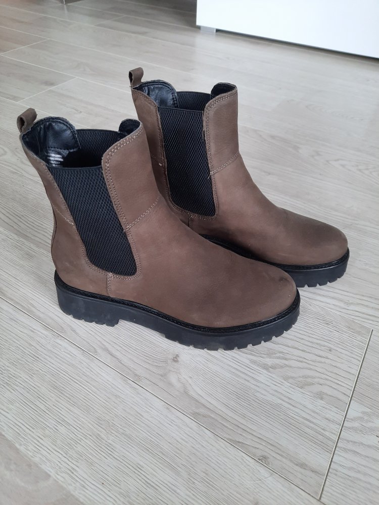 Leder Chelsea Boots