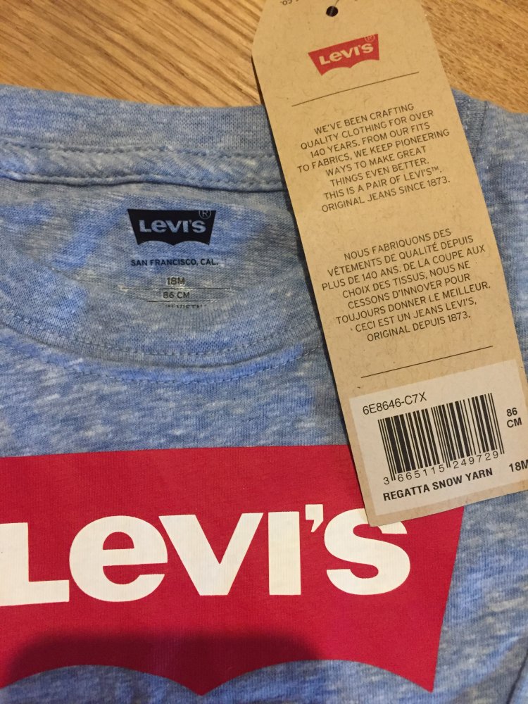 Levi’s Shirt 86 Neu mit Etikett 