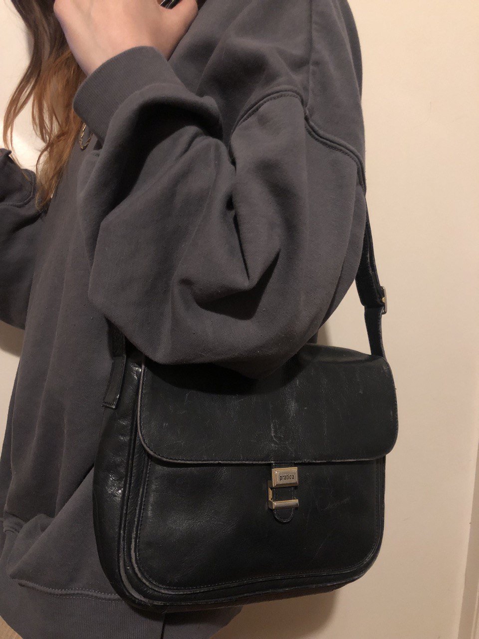 Vintage Echtledertasche von Barbarella - Patrica