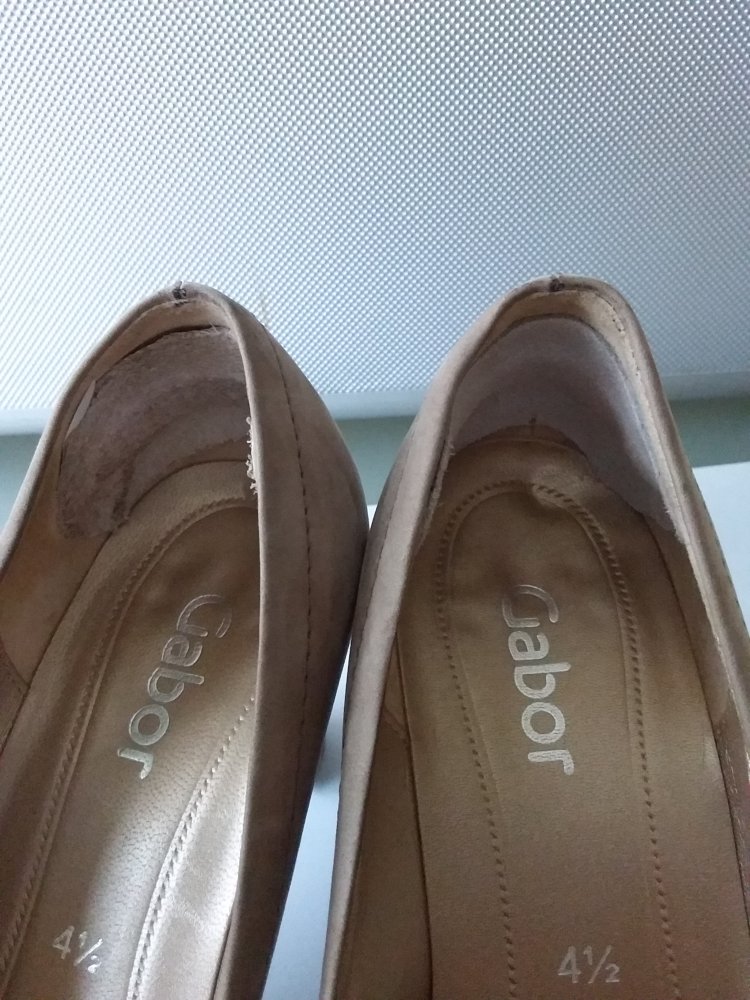 Beige PeepToes Gr. 4,5UK bzw. 37,5EU