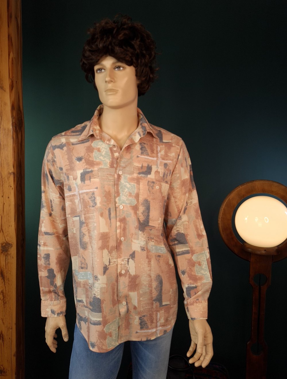 True Vintage 80er Jahre Fashion and Syle Herren Hemd Oberteil Sommer