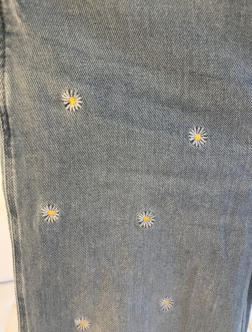 Hollister Mum Jeans mit Blumen
