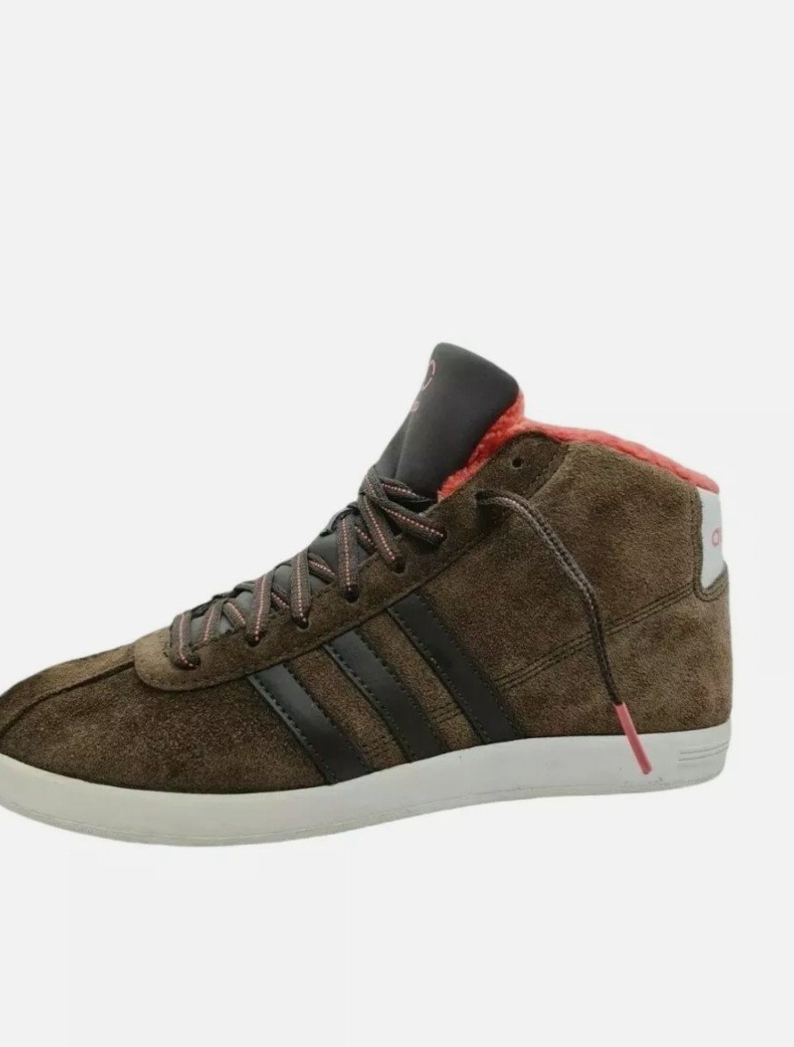 adidas Neo Damen High top Sneaker Gr. 38 UK 5 Braun