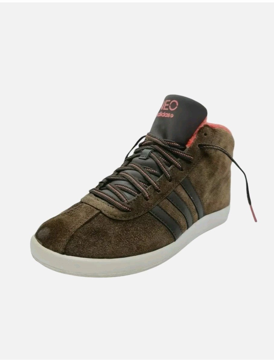 adidas Neo Damen High top Sneaker Gr. 38 UK 5 Braun