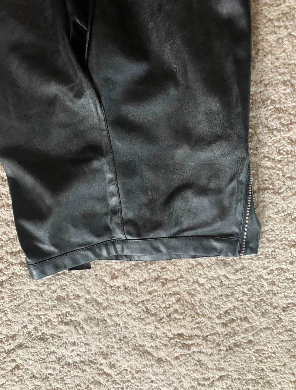 leder hose skinny h & m S