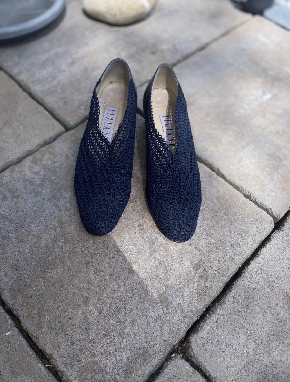 Absatzschuhe Blau