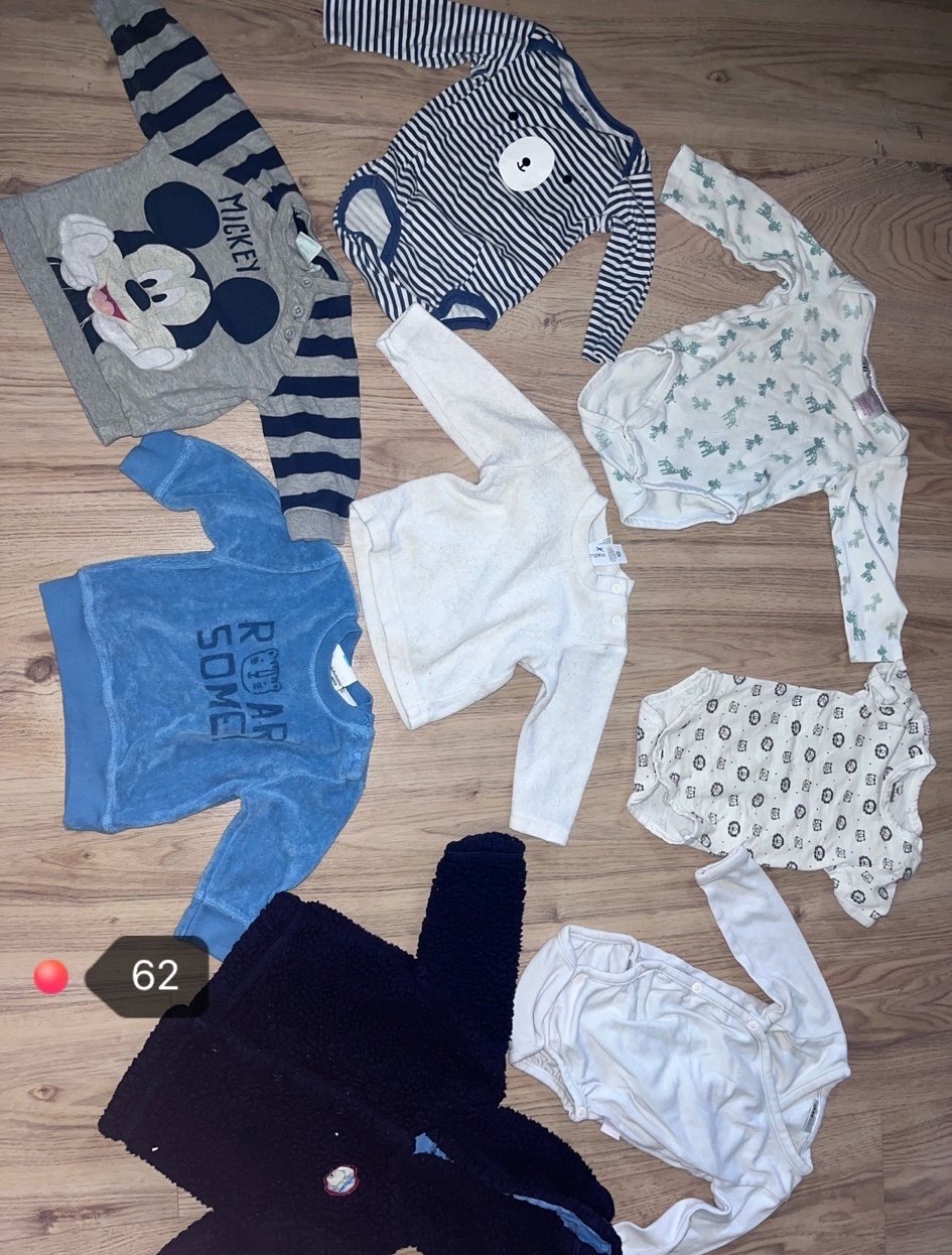 Babyklamotten für Jungs Größe 62