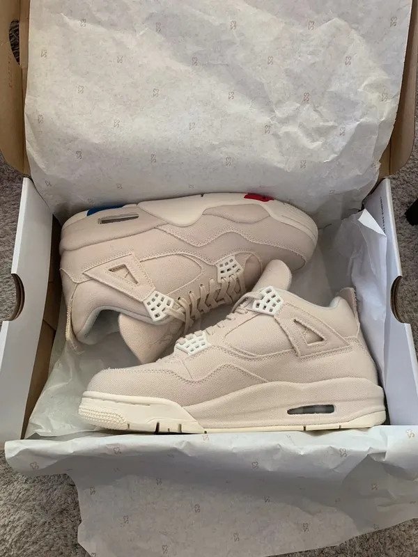 Air Jordan 4 -Leere Leinwand-