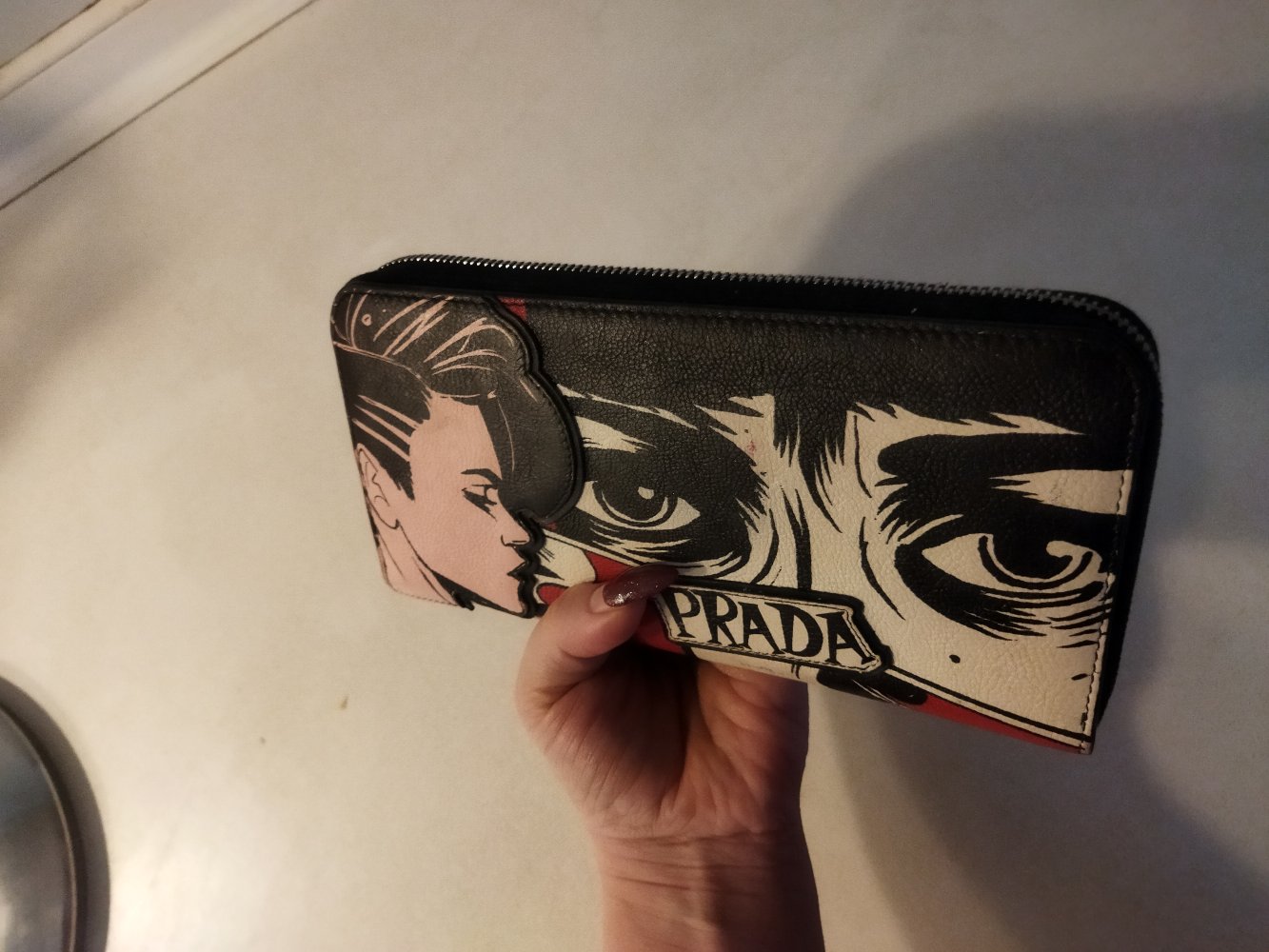 Prada Damen Geldbörse