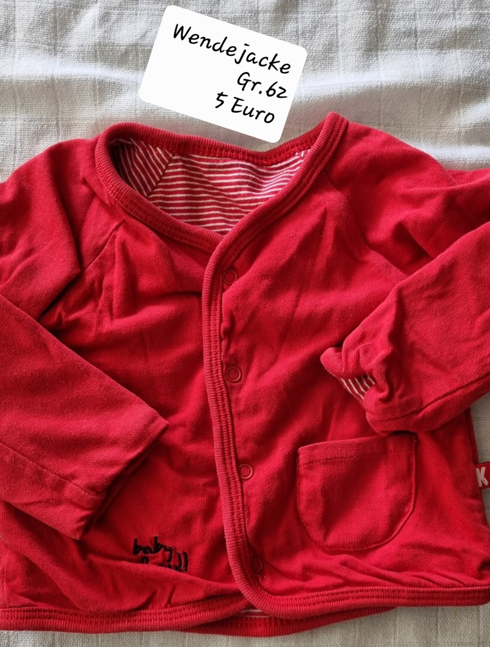 Baby Wendejacke unisex