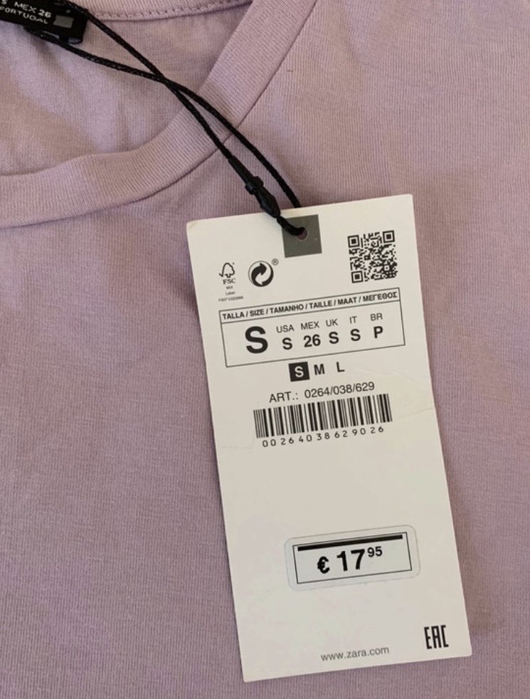 Zara Bluse Gr.S