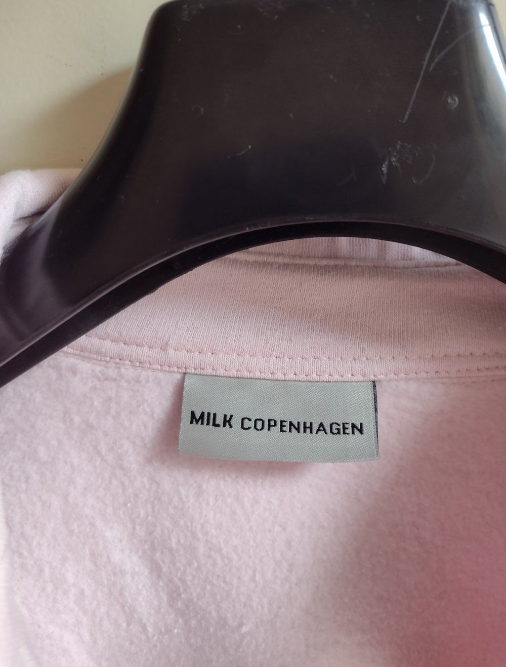 MILK KOPENHAGEN ❤️ KUSCHELIGES SWEATSHIRT -KLEID, ROSA,XXL