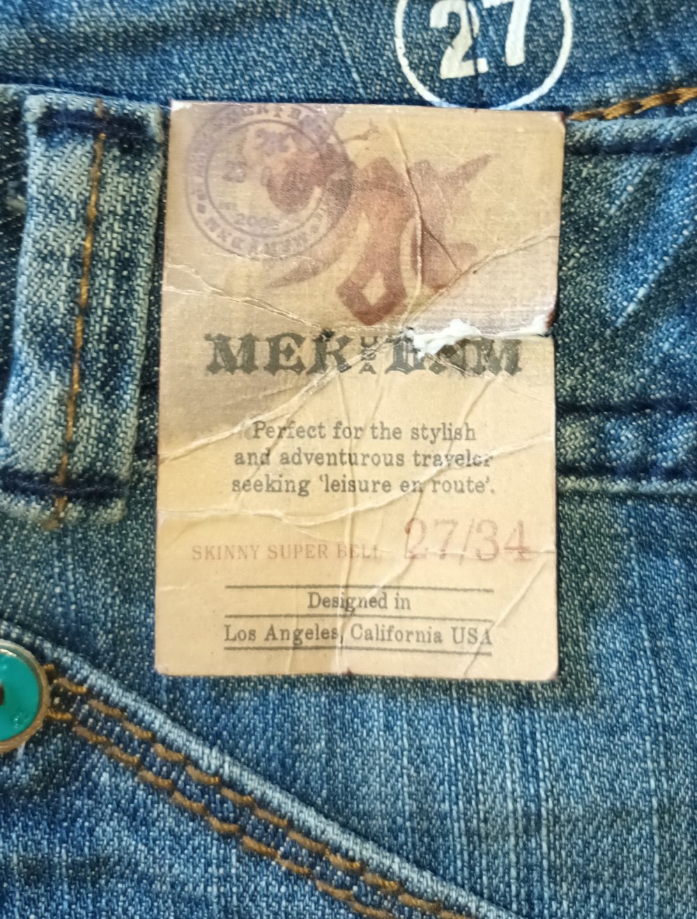verschiedene Marken Jeans