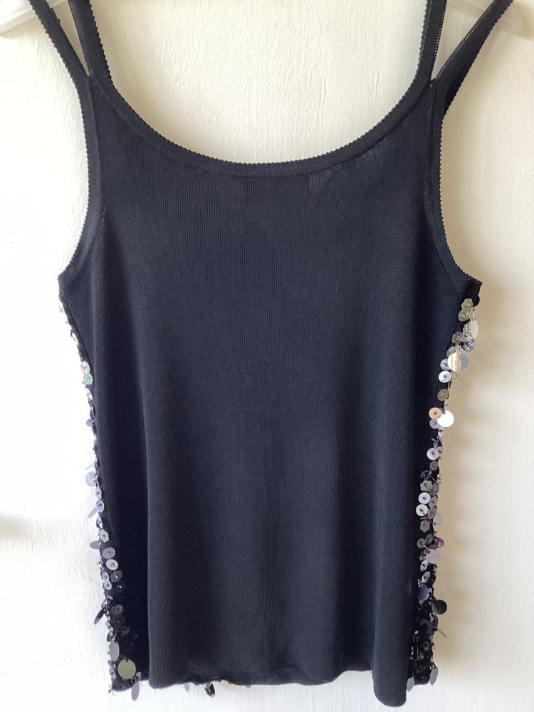 Pailletten Top von Envie , schwarz , Größe S, bzw. 36