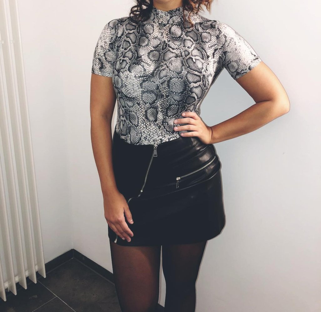 Zara Schlangen Oberteil / Body