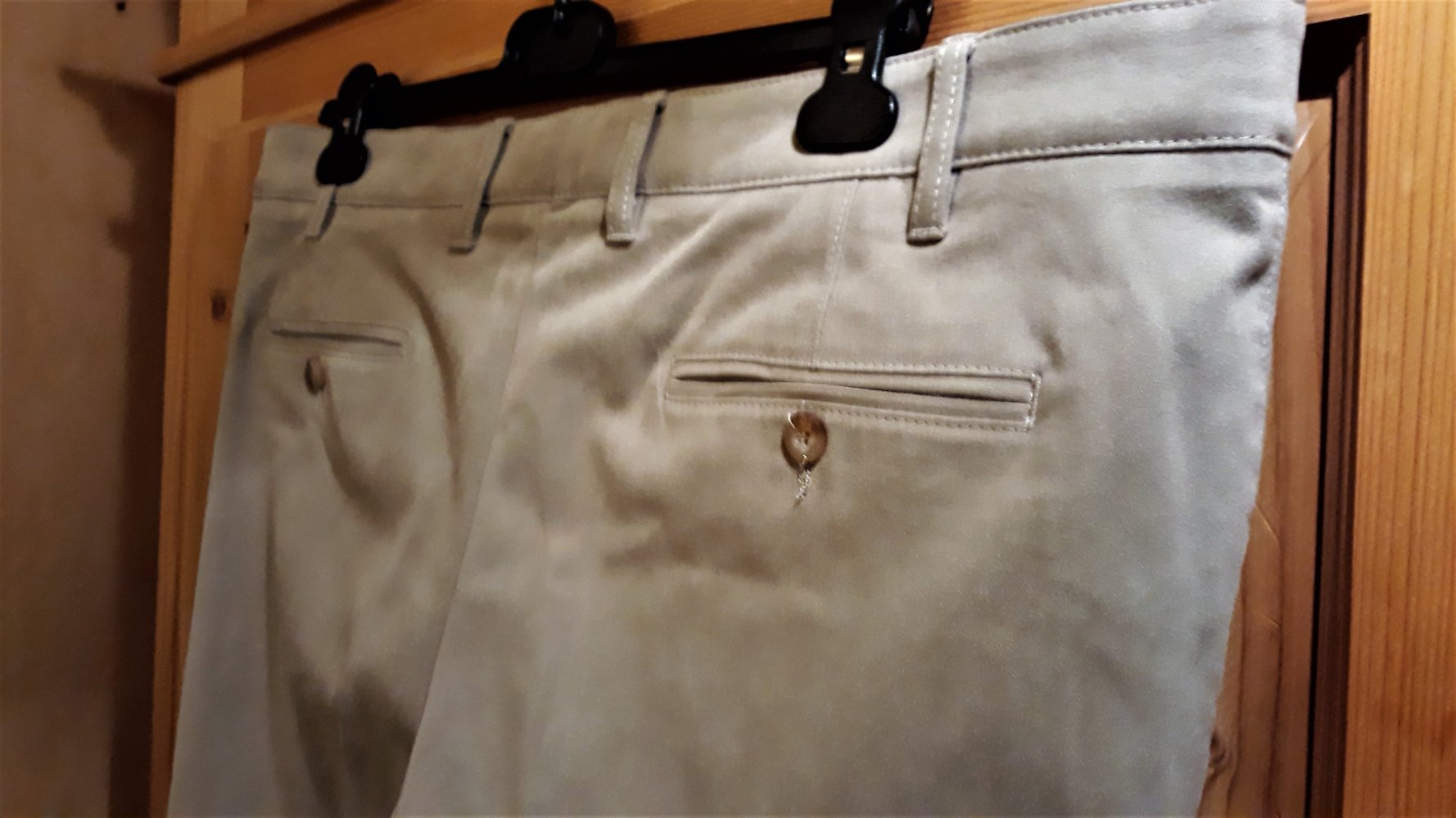 Schöne Herrenhose von Canda, Beige, Gr. 56, für nur 4,-€