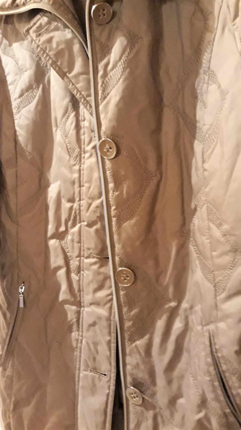 Tolle Damenjacke von Canda, Beige, Gr.42, jetzt nur 6,-€