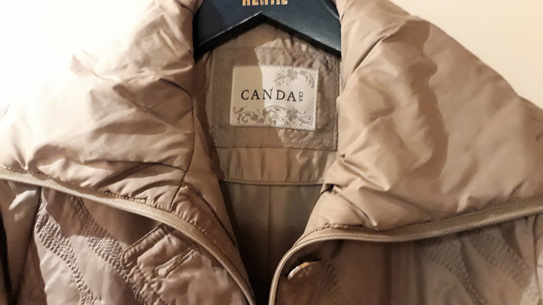Tolle Damenjacke von Canda, Beige, Gr.42, jetzt nur 6,-€