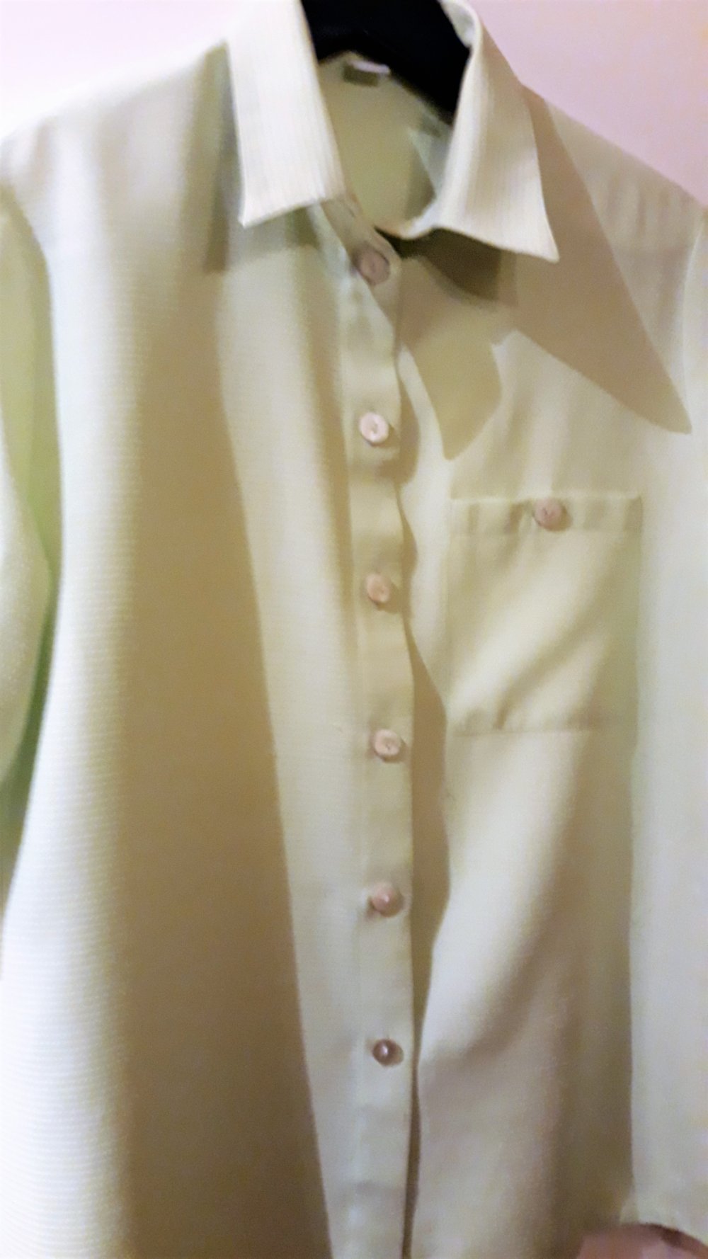 Schicke Damenbluse, Gr.38, hellgrün, Jetzt nur noch 2,50€