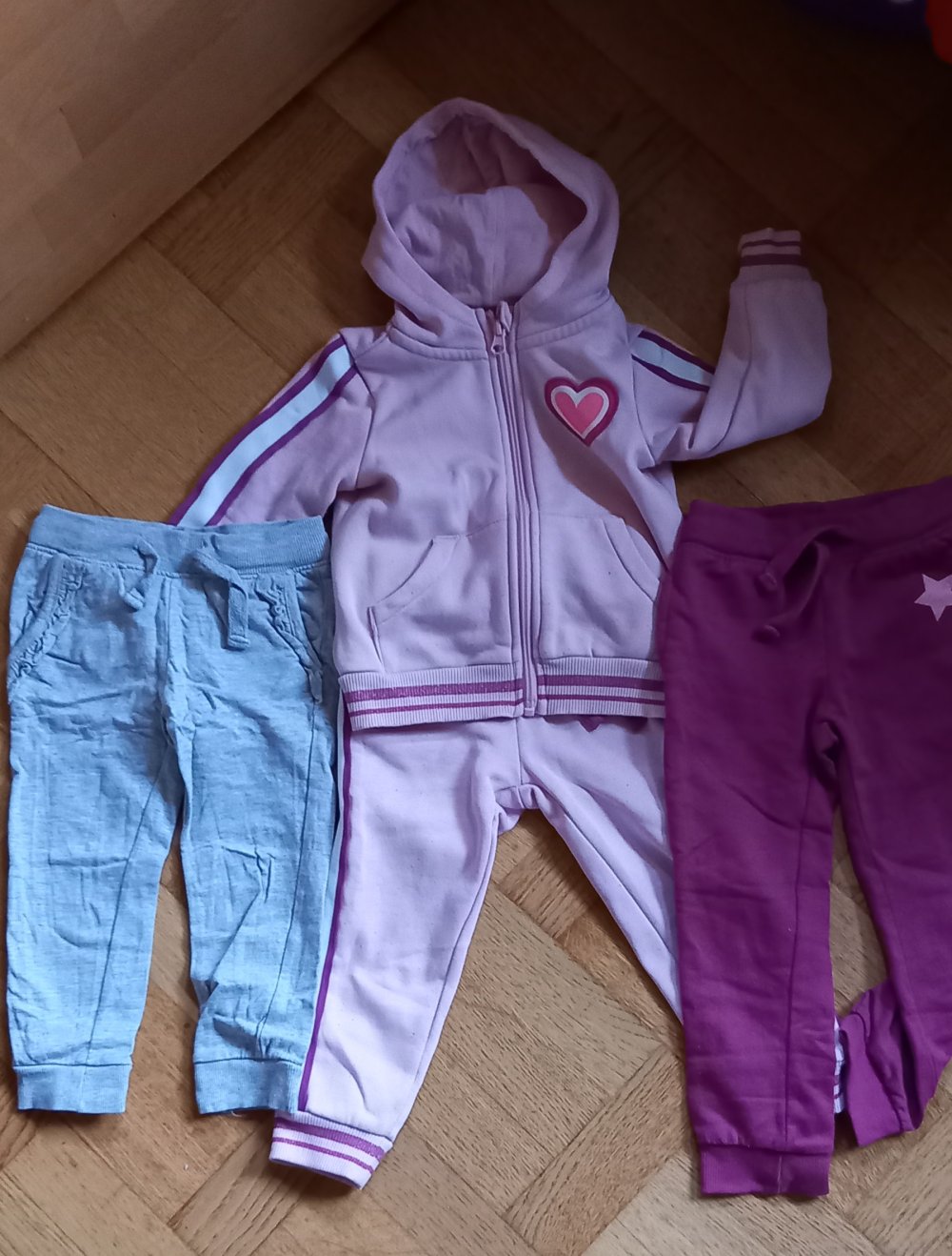 Hausanzug/Sporta zu+Hosen Mädchen Gr. 92