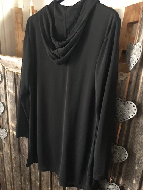 Transparenter Hoodie, Estarie, 42