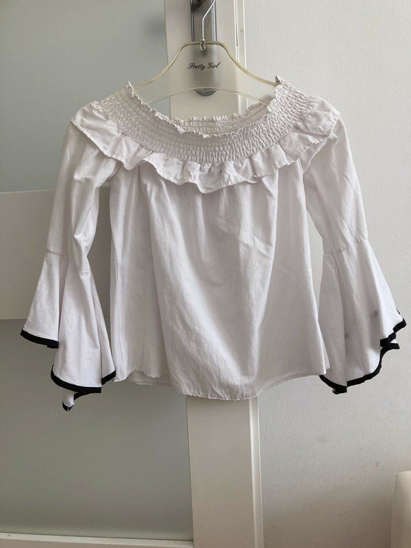 Weiße Bluse