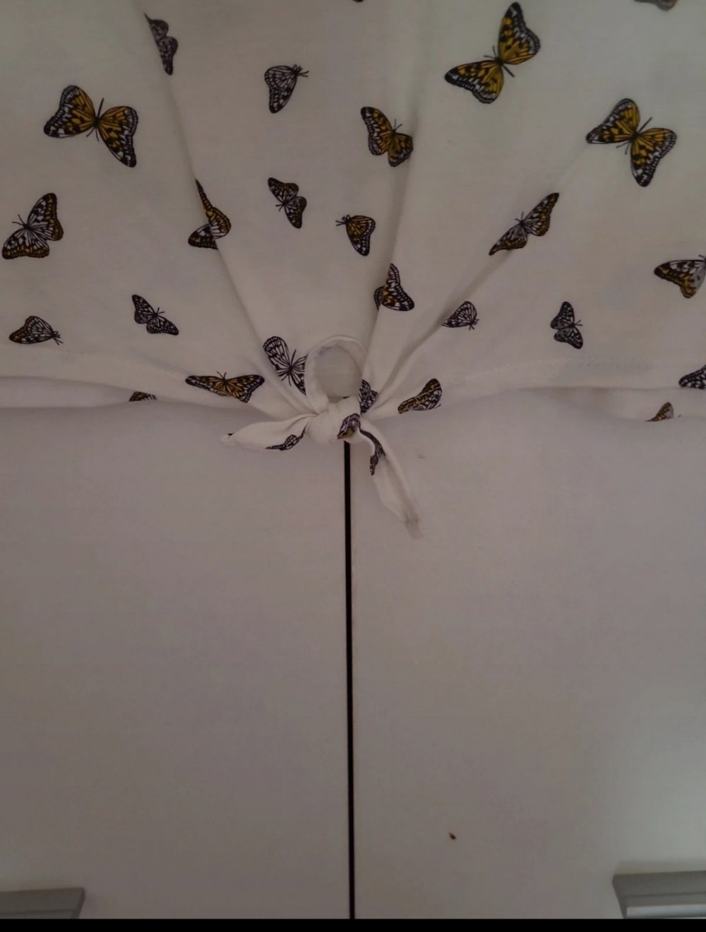 Mädchen Sommershirt mit Schmetterlingen